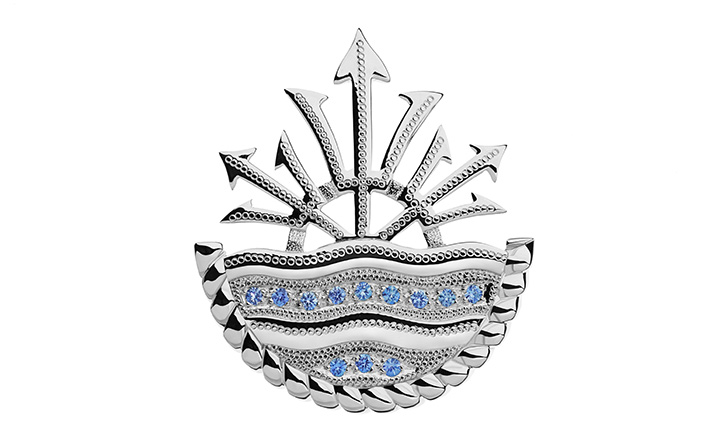 HMS Ocean Queen Brooch