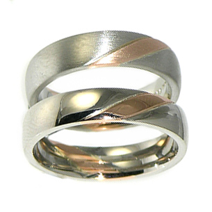 Rose Gold Commitment Ring Set