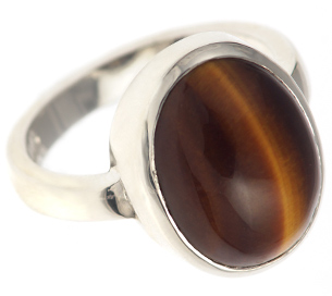 Tiger Eye Dress Ring