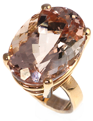 Morganite Dress Ring