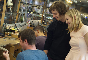 Visiting Halls Green Jewellery Studio