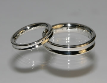 Bespoke wedding rings