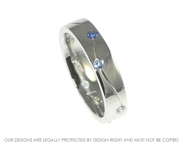 Platinum eternity ring