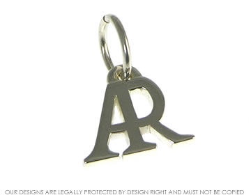 Sterling silver charm for a bracelet. 