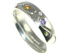 bespoke sterling silver eternity ring