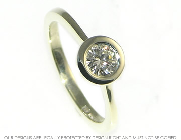 Emily wanted a classic inspired ring with a delicate design.