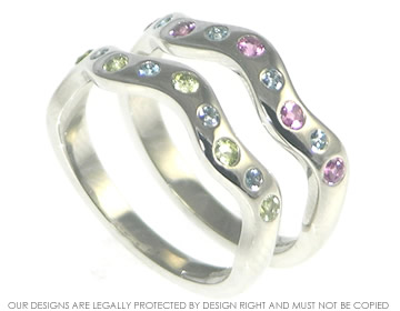 Brendan wanted an eternity ring with their daughters birthstones 