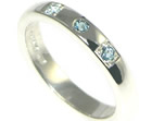 chris surprised lucy with an eternity ring to celebrate their 1st baby