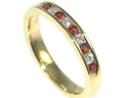 robert wanted to commission an eternity ring as a surprise for karen