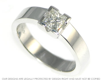 Keiran wanted a contemporary style engagement ring for Nicci