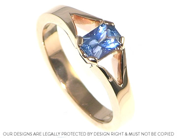 Michael wished to design a striking engagement ring for his partner.