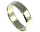 ben's 9ct white gold wedding ring