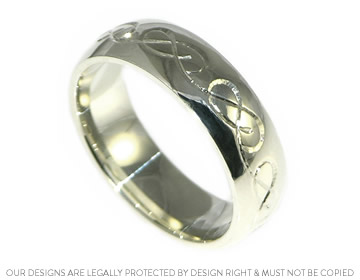 James's celtic inspired wedding ring