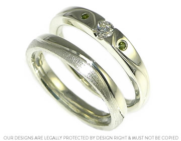 Anne used certified Fairtrade and Fairmined white gold for her wedding ring