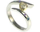 jason wanted a star sign inspired engagement ring for lera