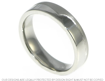 Nicholas's platinum wedding ring