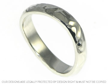 Edward's wave inspired wedding ring