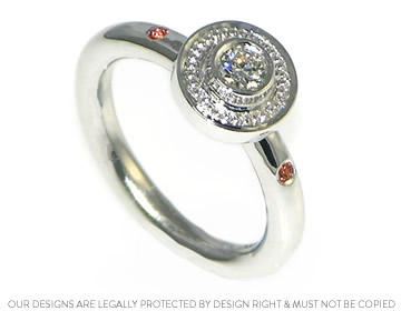 Claire's Classic Cluster Ring with a Modern Tiwst