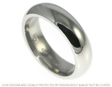 Nathan's wedding ring is made from palladium to compliment his partner ...