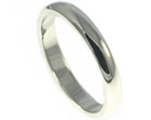 kirsti wanted a simple wedding ring with a crisp finish