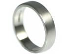 peter's palladium wedding ring with a beautiful satin finish