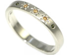 sophie's eternity ring with stones to represent her family