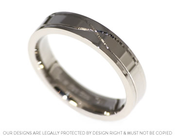 Mark Palladium wedding rings