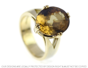 Sheila's natural zircon dress ring