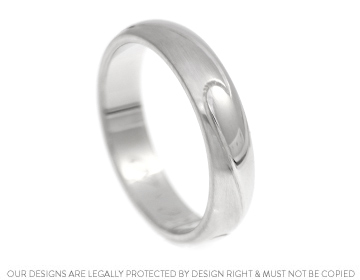 Peters wave inspired wedding ring