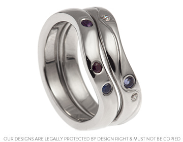 Amy wanted to design the perfect eternity ring to surprise Fiona