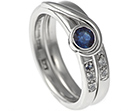 victoria's palladium and diamond wedding ring