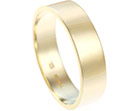 mike's 18ct yellow gold wedding ring