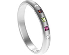 carol's platinum family inspired eternity ring