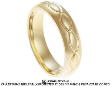 Andrew's Celtic yellow gold wedding ring