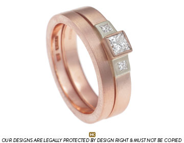 Alex's rose gold wedding ring