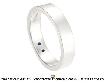 Matthew's Fairtrade 9ct white gold wedding ring