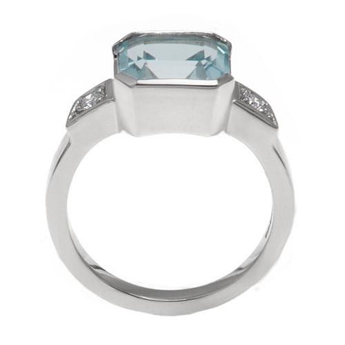 Art deco 2024 topaz ring