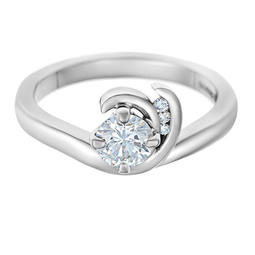 wave inspired ring