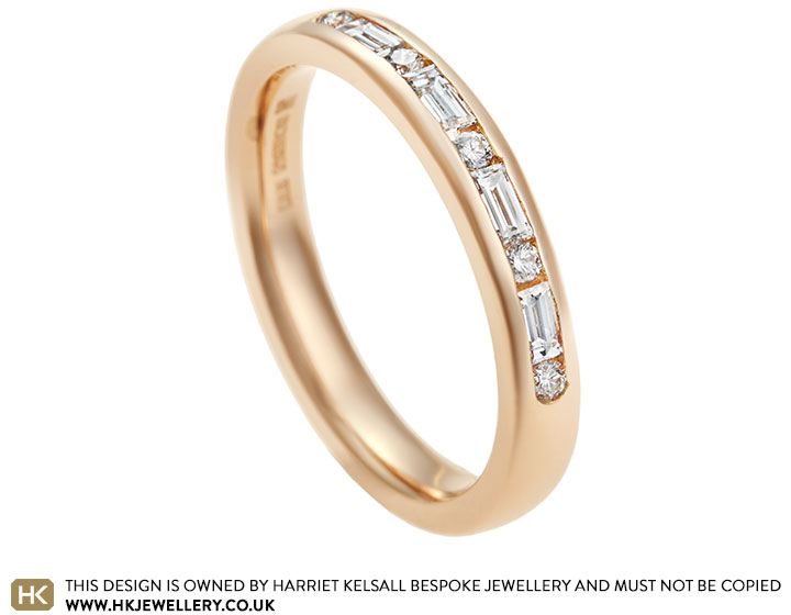 Fairtrade 14 carat rose gold and 0.29ct 