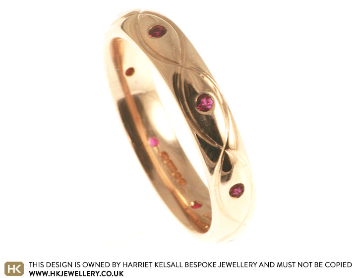 9ct rose gold eternity on sale ring