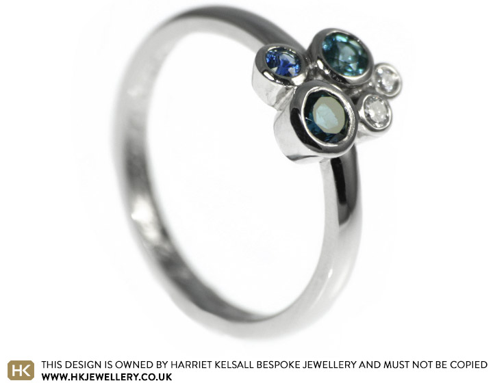 Marine Theme Wedding Ring Simulated Diamond Ocean Sea Starfish Engagement  Rings | eBay