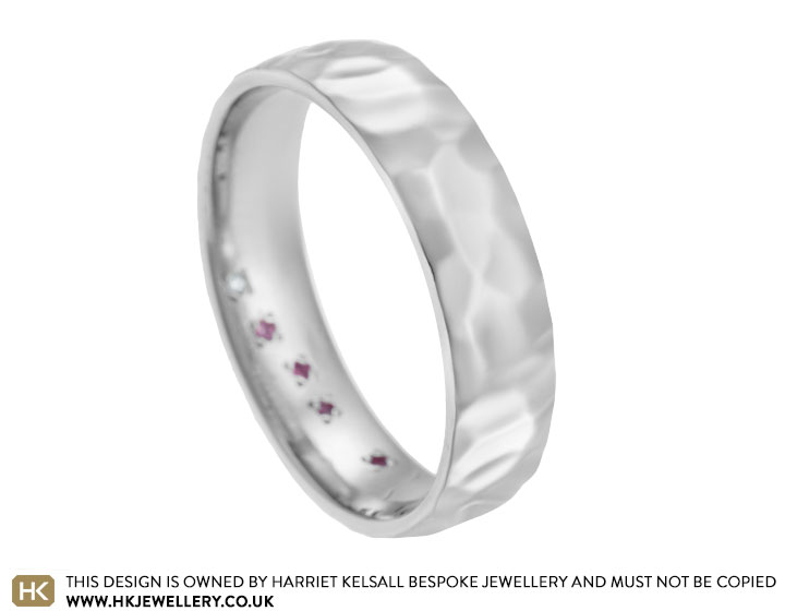 David's melody inspired wedding ring