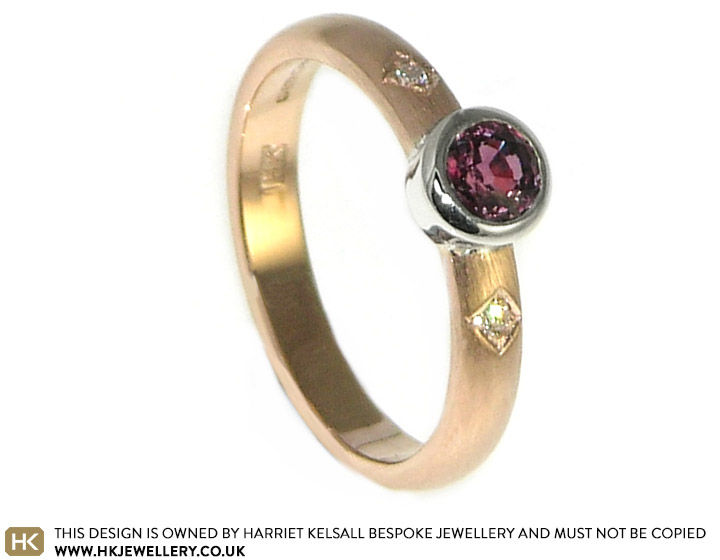 Rhiannon fell in love with the colour of this spinel