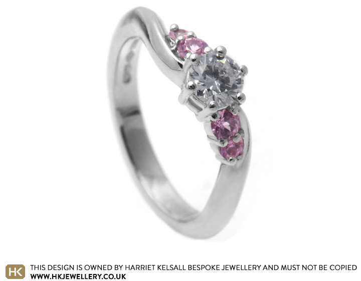 Platinum engagement hot sale rings uk