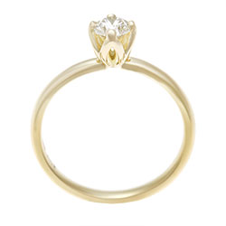 Lotus flower deals engagement ring setting