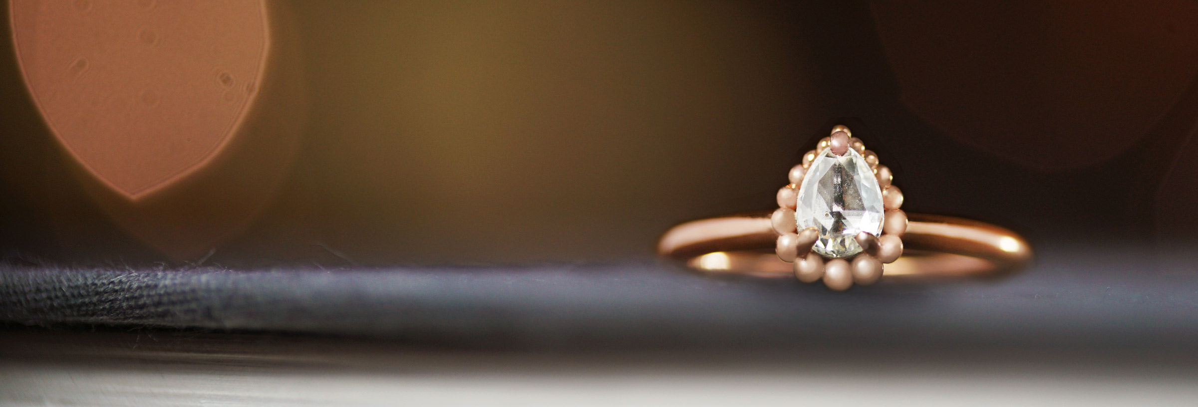Fairtrade-rose-gold-with-pear-shaped-rose-cut-diamond