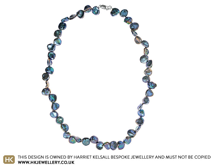 Tahitian Keshi Pearl Necklace