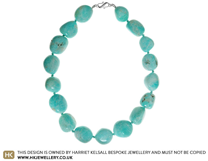 Peruvian Amazonite Statement Necklace