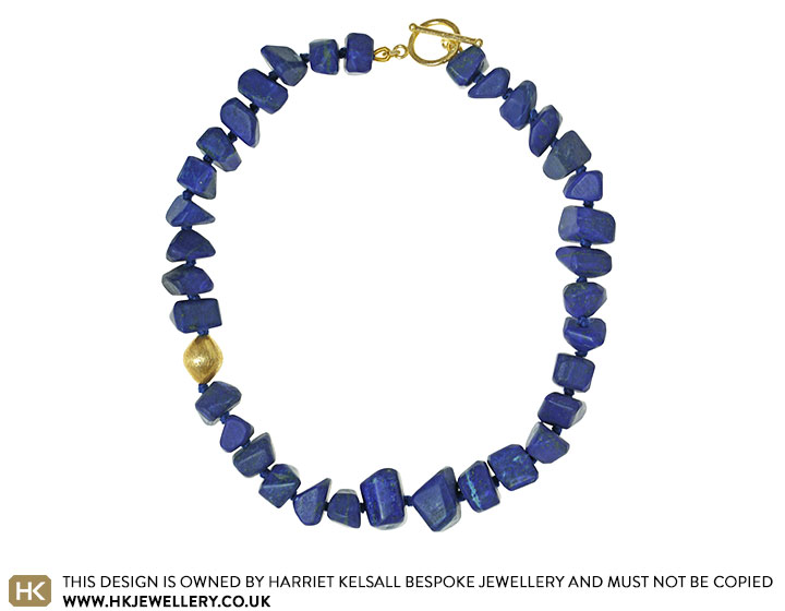 Lapis lazuli gold on sale necklace