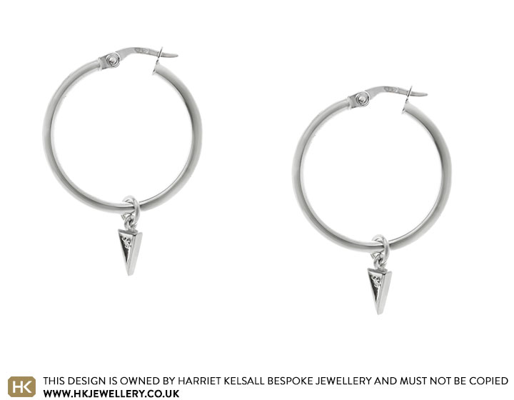 sterling silver hoop earrings for jewelry making